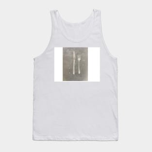 Knife and fork Tank Top